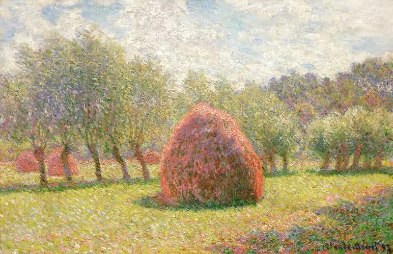 Meules à Giverny by Claude Monet, 1893 — digital art print download