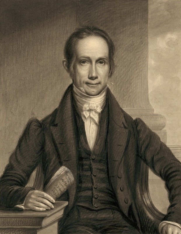 Henry Clay by Джеймс Бартон Лонгакр, c. 1833 — digital art print download