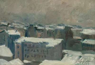 Крыши Парижа by Франсис Пикабия, 1900 — digital art print download