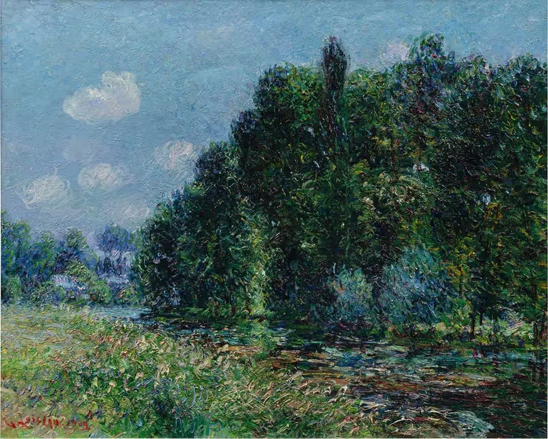 Берег реки by Гюстав Луазо, 1902 — digital art print download