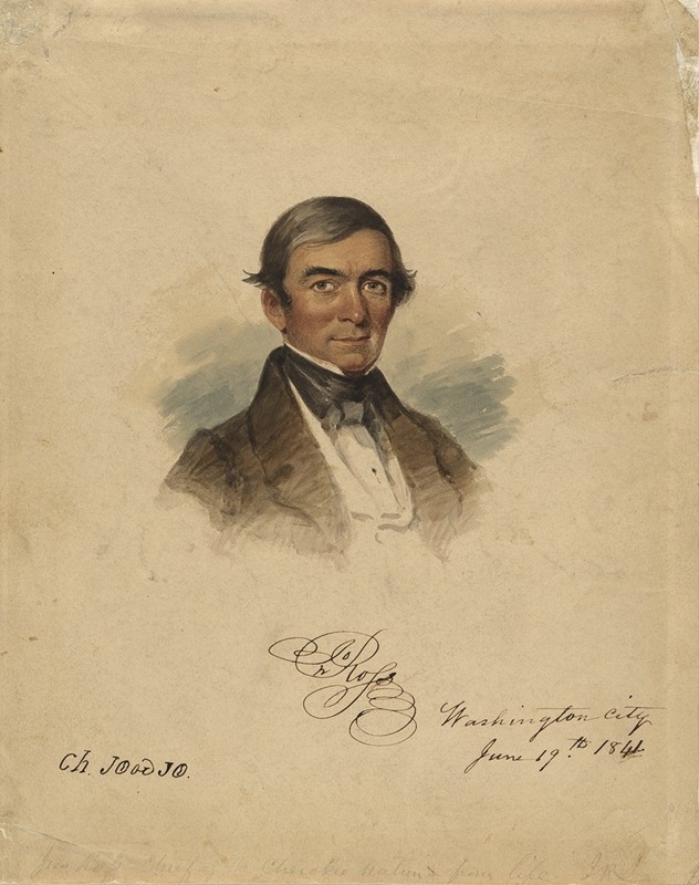 John Ross by John Rubens Smith, 1841 — digital art print download