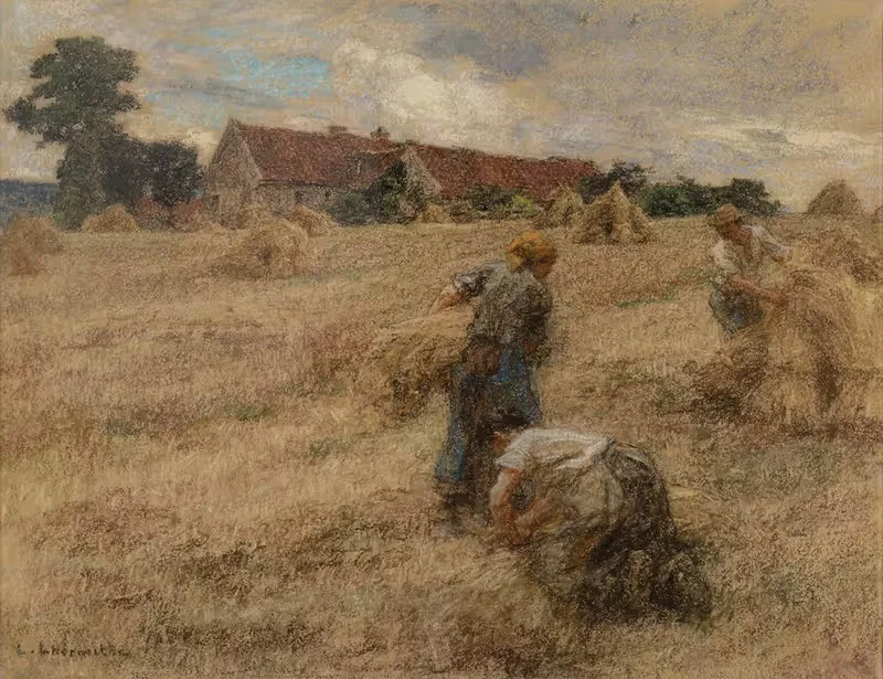 Wheat Reapers — Léon Lhermitte