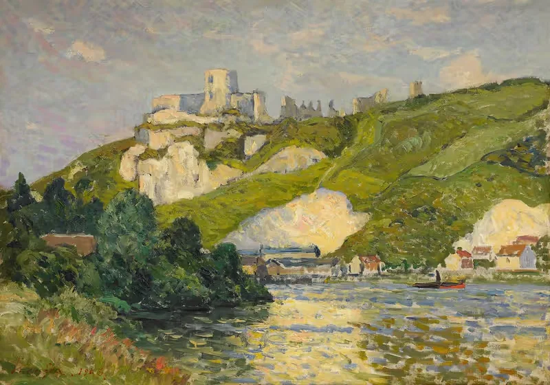 Шато-Гайяр, после полудня by Максим Мофра, 1903 — digital art print download