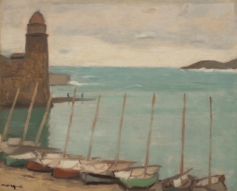 Collioure by Albert Marquet, 1914 — digital art print download