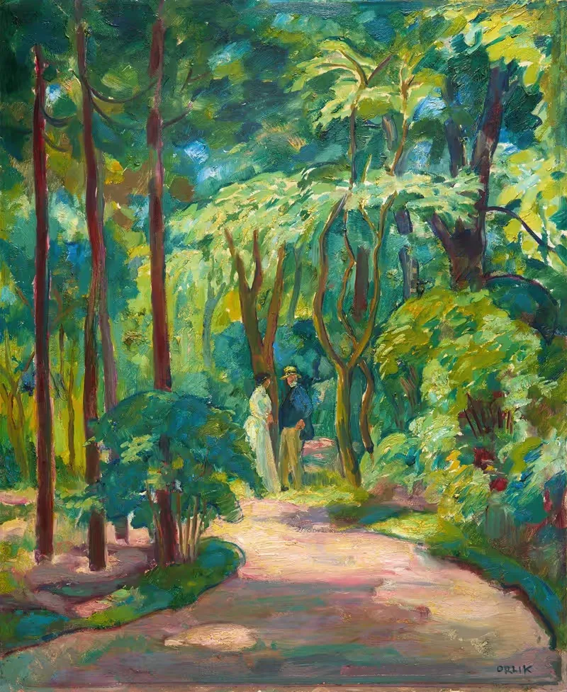 Zwiegespräch by Emil Orlik, 1910-1915 — digital art print download