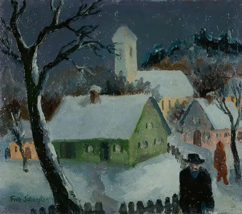 Моссах на Инне by Фриц Шефлер, 1942 — digital art print download