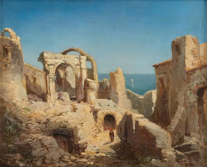 Ruinenstadt am Mittelmeer — Heinrich Reder