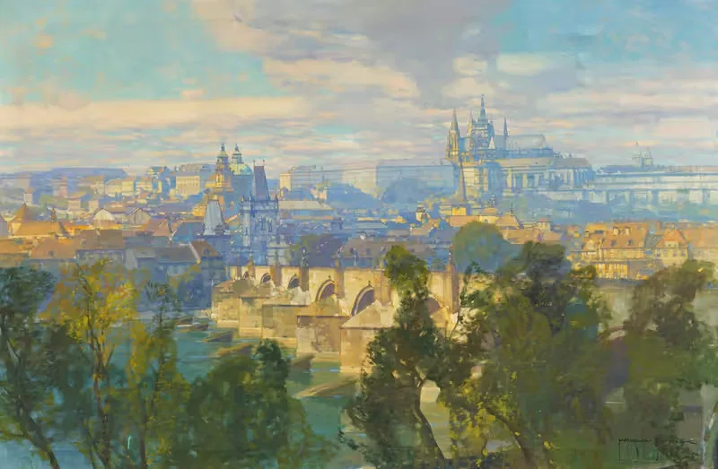 Prague. View of Hradcany — Jaroslav Setelík