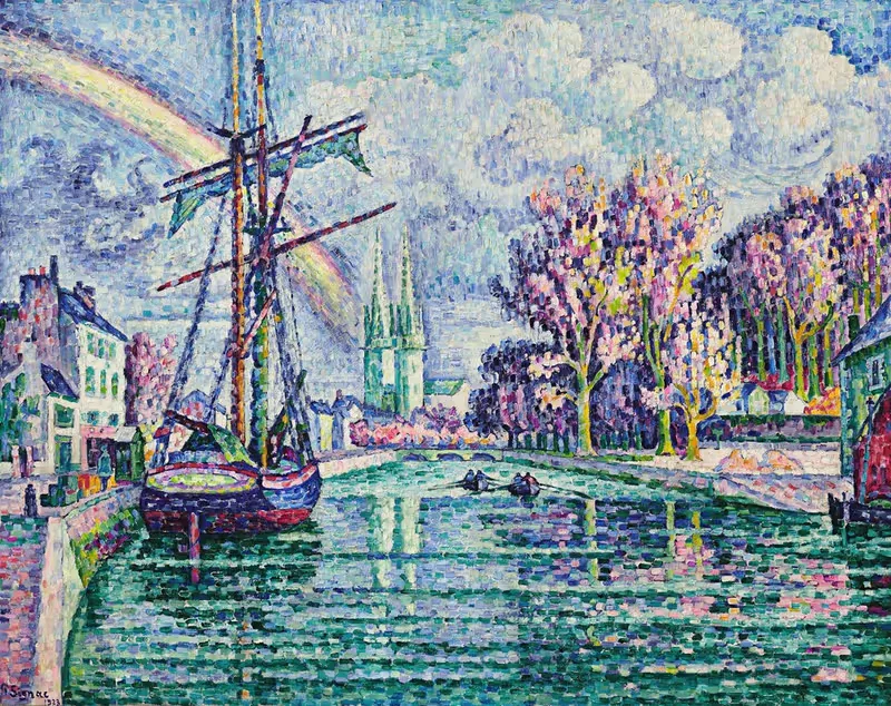 Кемпер (Кай де Лоде) by Поль Синьяк, 1922-1923 — digital art print download