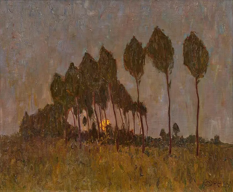 Восходящая луна by Вальтер Опхей, 1905 — digital art print download