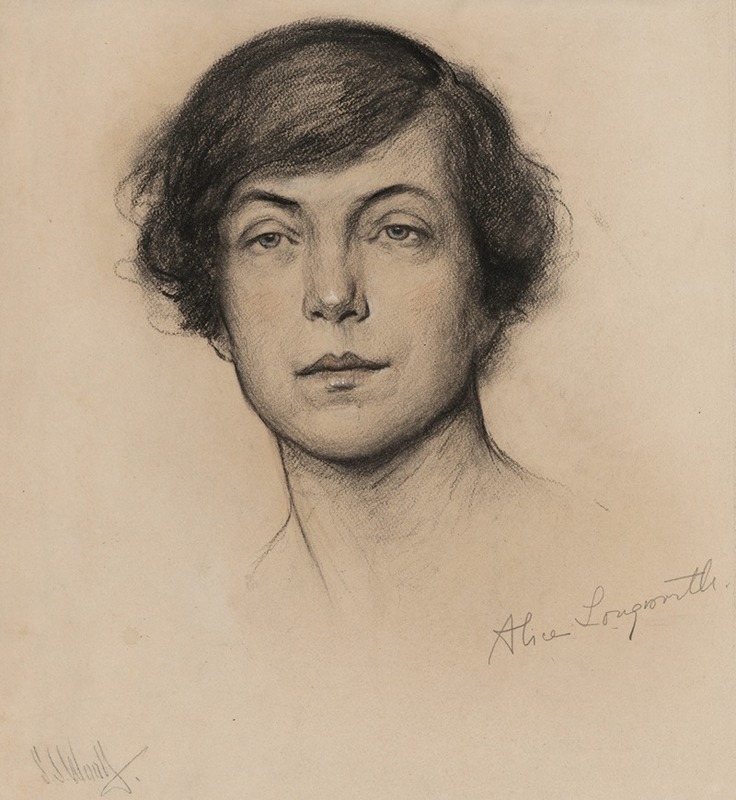 Alice Lee Roosevelt Longworth by Самуэль Джонсон Уулф, c. 1928 — digital art print download