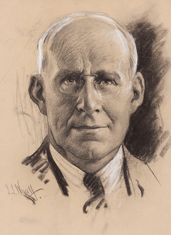Arthur Stanley Eddington by Samuel Johnson Woolf, 1934 — digital art print download