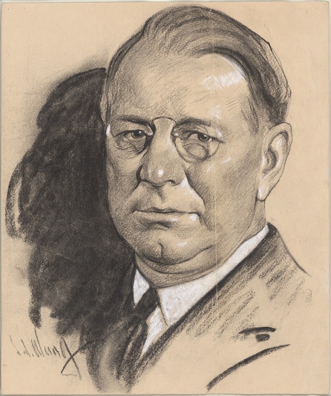 Frank Knox by Самуэль Джонсон Уулф, c. 1935 — digital art print download