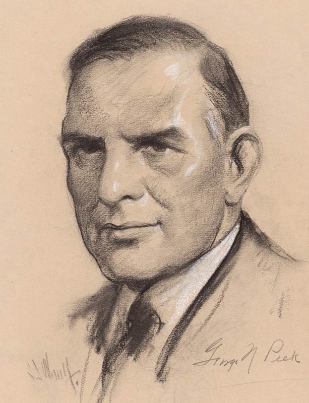 George N. Peek by Самуэль Джонсон Уулф, 1933 — digital art print download