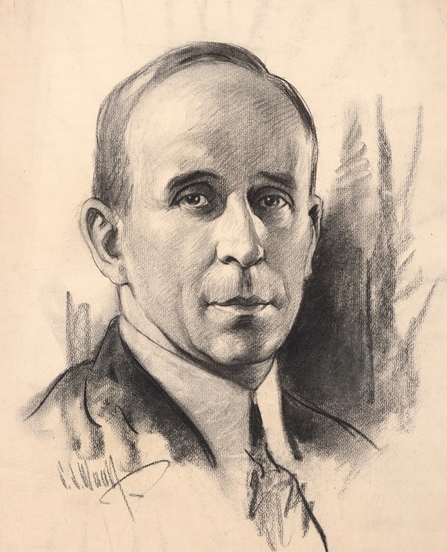 John Raskob by Самуэль Джонсон Уулф, c. 1930 — digital art print download