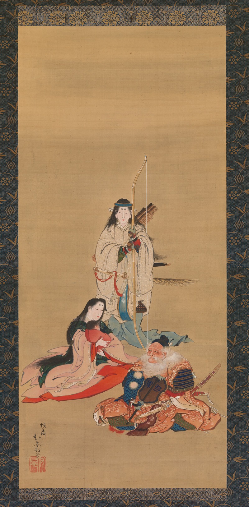 The Legendary Empress Jingū by Kōsai Hokushin — digital art print download