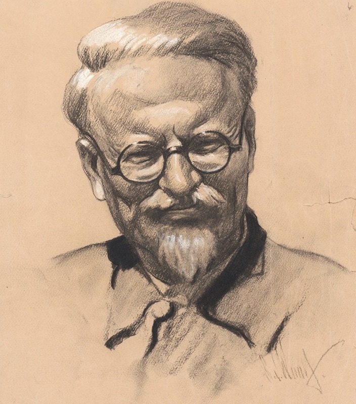 Leon Trotsky by Samuel Johnson Woolf — digital art print download