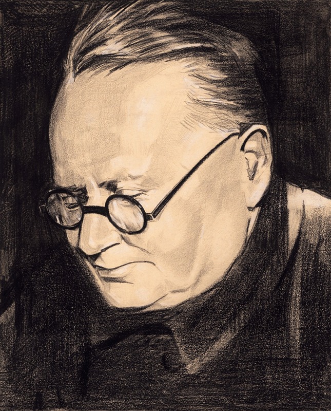 Maxim Litvinov by Самуэль Джонсон Уулф, 1933 — digital art print download