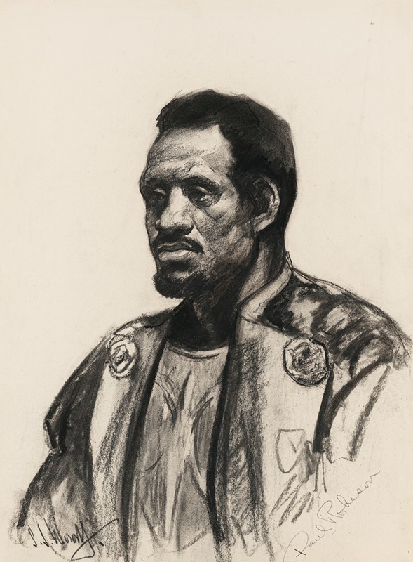 Paul Robeson by Самуэль Джонсон Уулф, c. 1943 — digital art print download