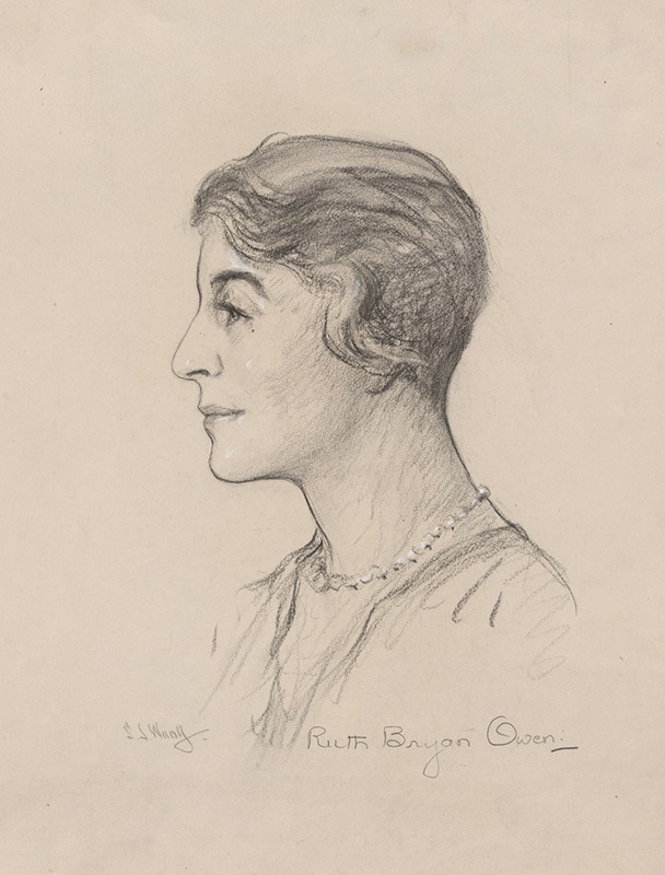 Ruth Bryan Owen Rohde by Samuel Johnson Woolf, 1930 — digital art print download