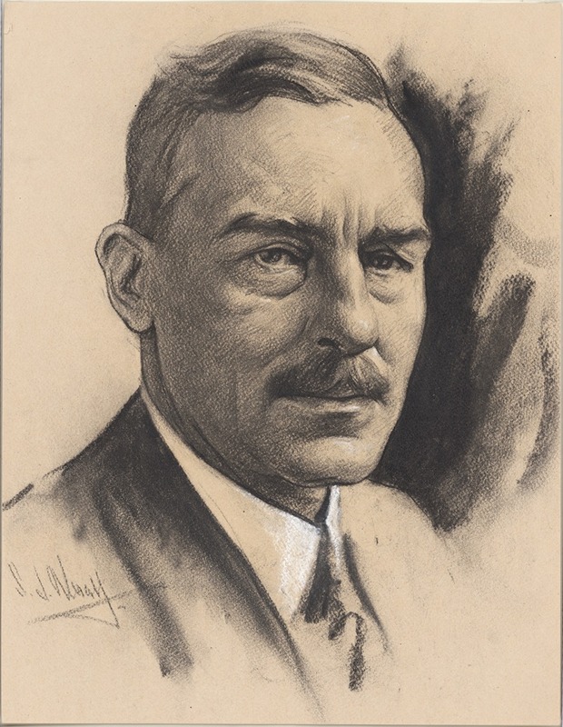 Sir Ronald Charles Lindsay by Самуэль Джонсон Уулф, c. 1930 — digital art print download