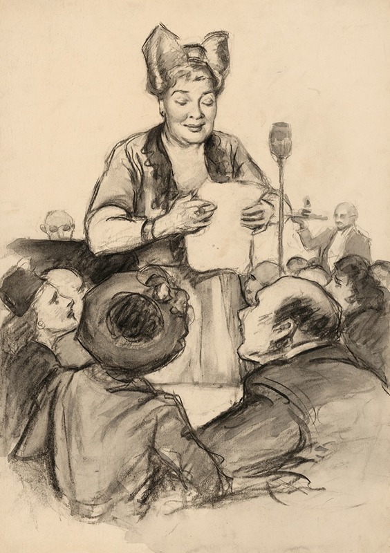 Sophie Tucker by Самуэль Джонсон Уулф, c. 1935 — digital art print download