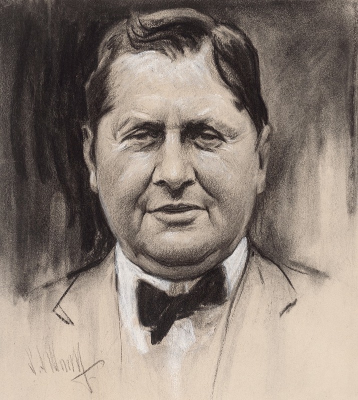 William Wrigley, Jr. by Самуэль Джонсон Уулф, 1929 — digital art print download