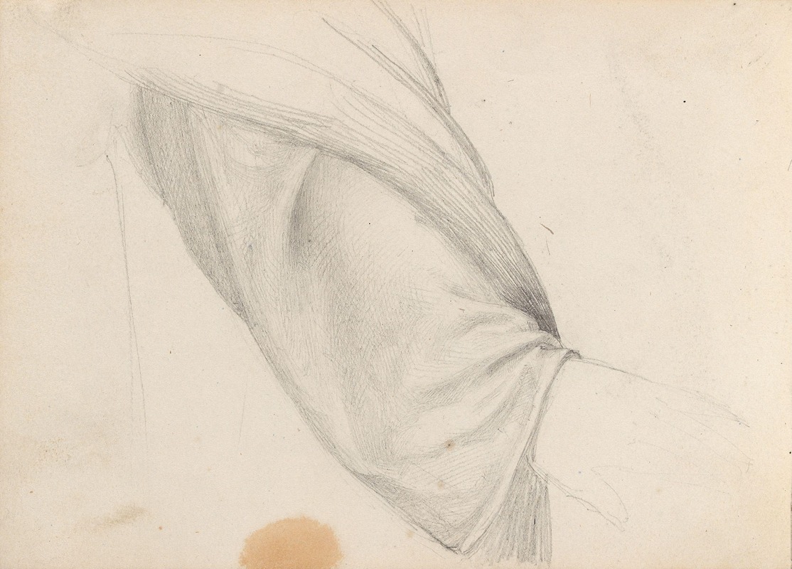 Drapery study by Адольф Тидеманд — digital art print download