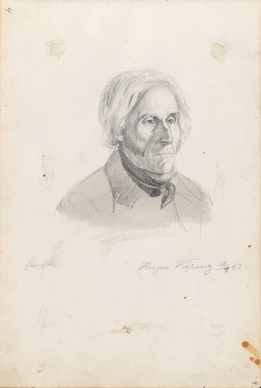 Haagen Koppang by Адольф Тидеманд, 1843 — digital art print download