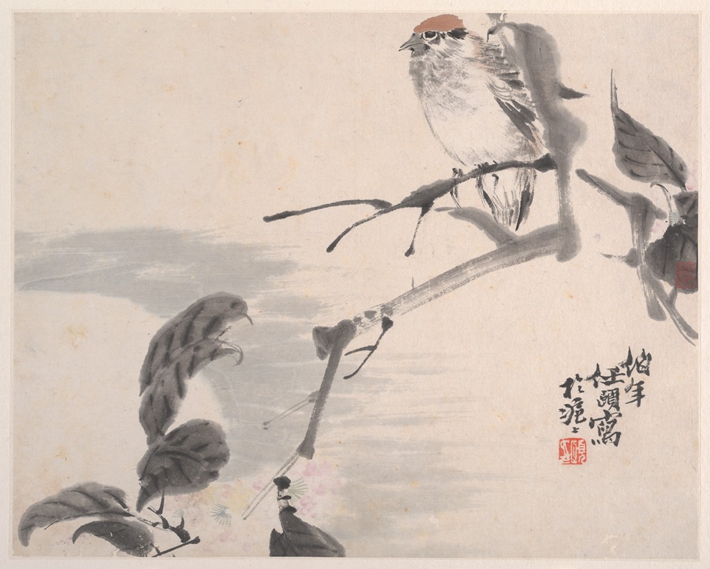 Animals, Flowers and Birds Pl.1 — Ren Yi