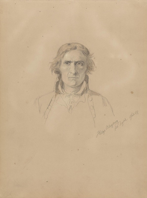Helge Blegeberg, Sigdal by Адольф Тидеманд, 1848 — digital art print download