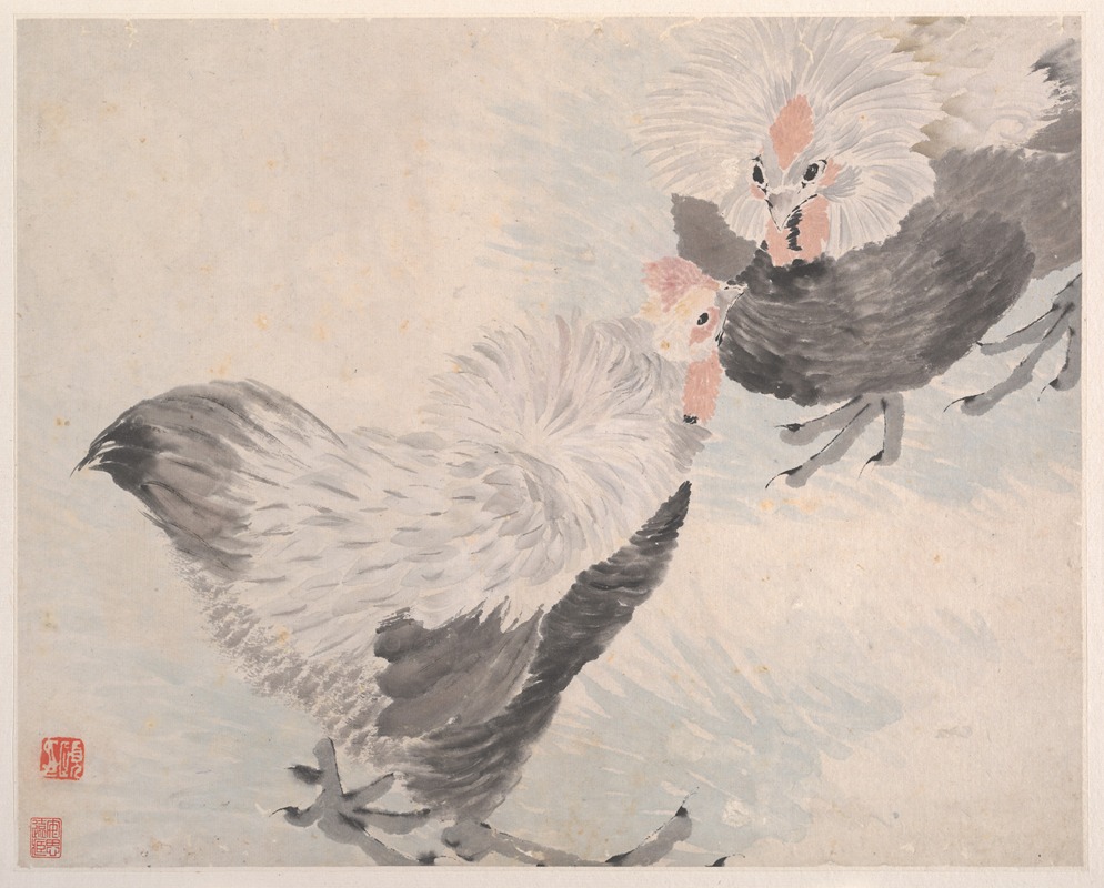 Animals, Flowers and Birds Pl.7 — Ren Yi