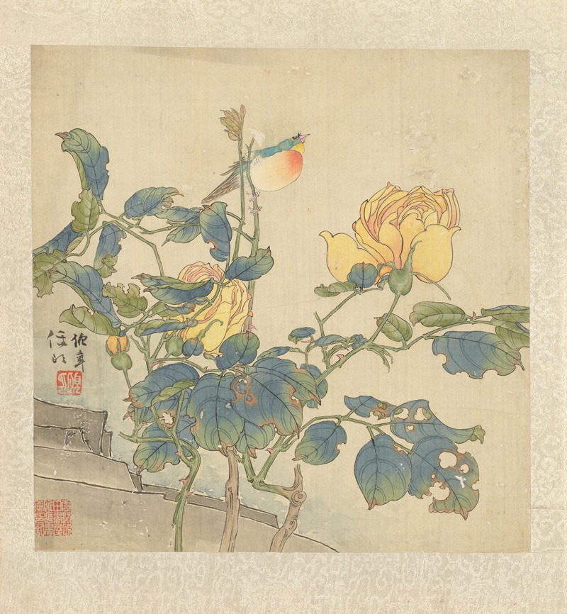 Flowers and Birds Pl.2 by Жэнь И — digital art print download