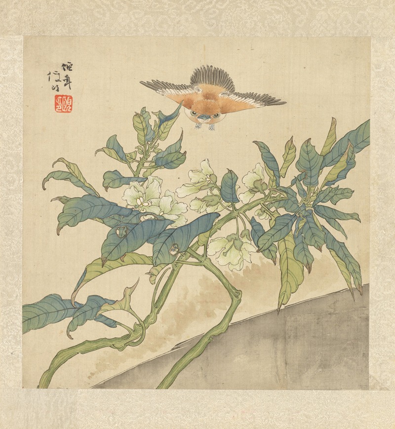 Flowers and Birds Pl.6 by Жэнь И — digital art print download