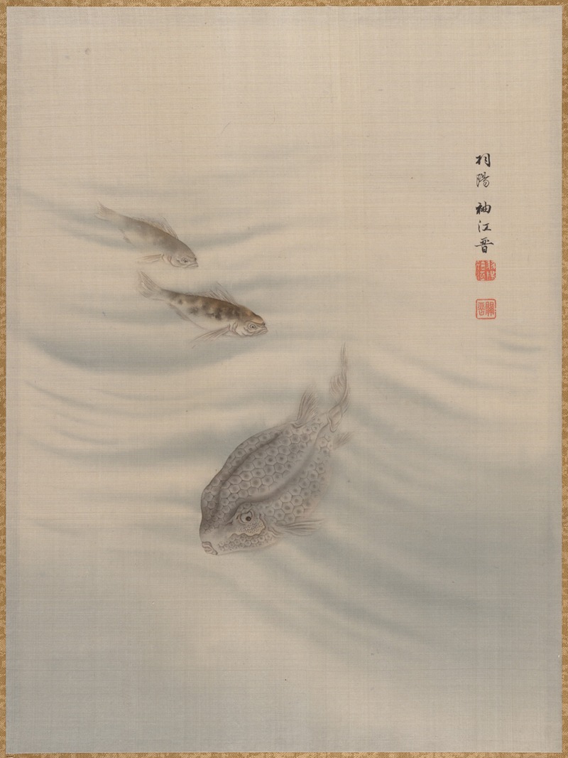 Fishes by Сэки Сюко — digital art print download