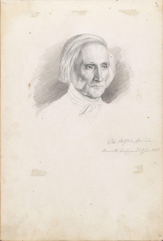 Ola Bolstad by Адольф Тидеманд, 1843 — digital art print download