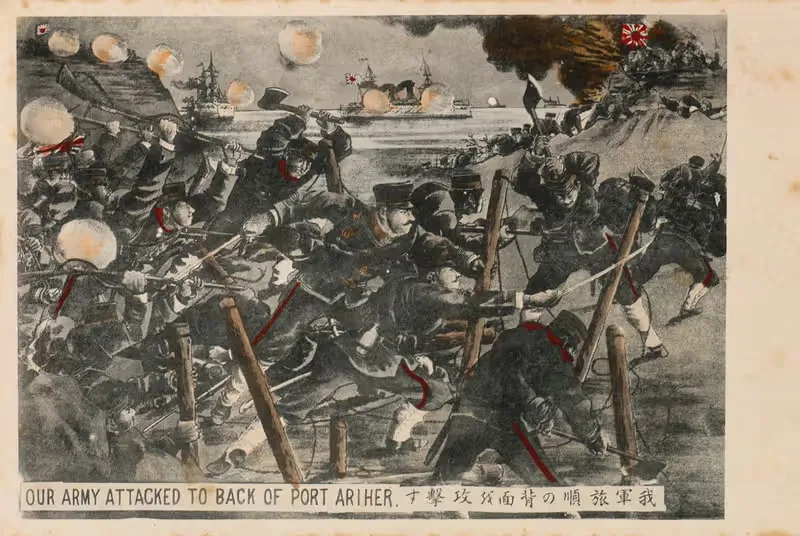 Our Army Attacking Port Arthur from the Rear — Anonymous