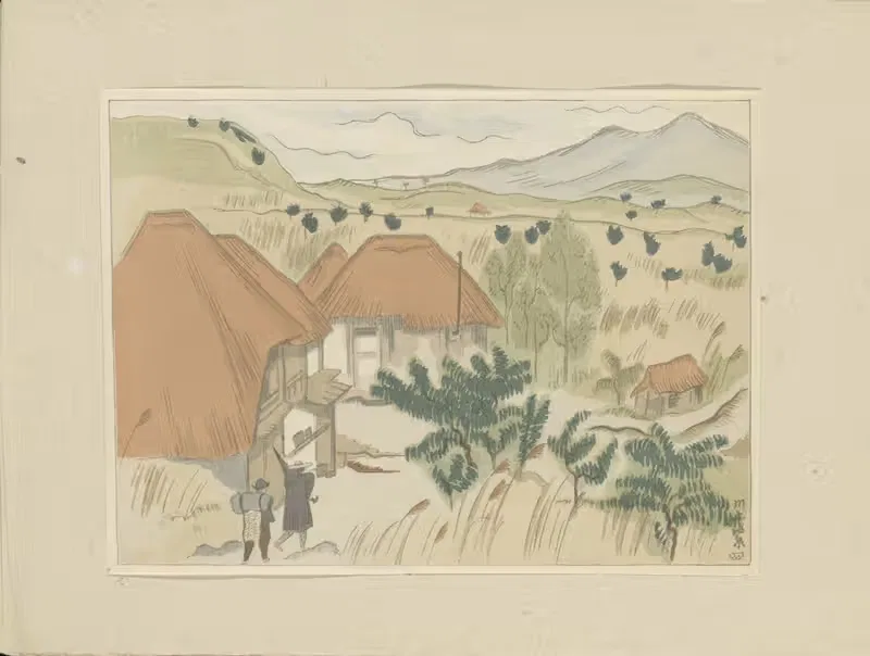 Горячие источники Каваками by Морида Цунэтомо, 1917 — digital art print download