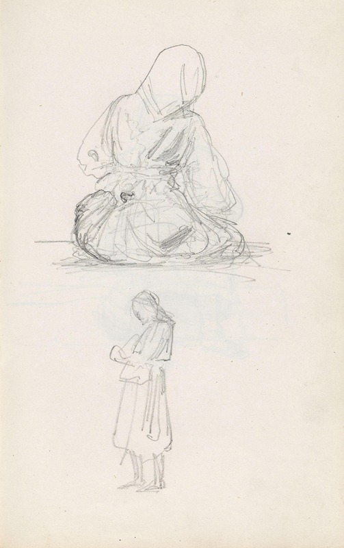 Two studies of women — Адольф Тидеманд