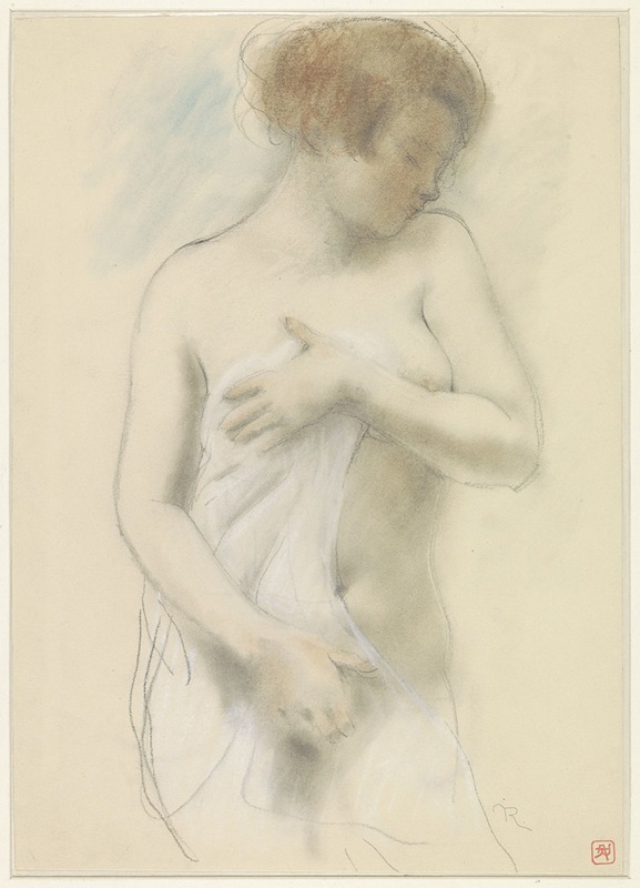 Standing naked woman — Armand Rassenfosse