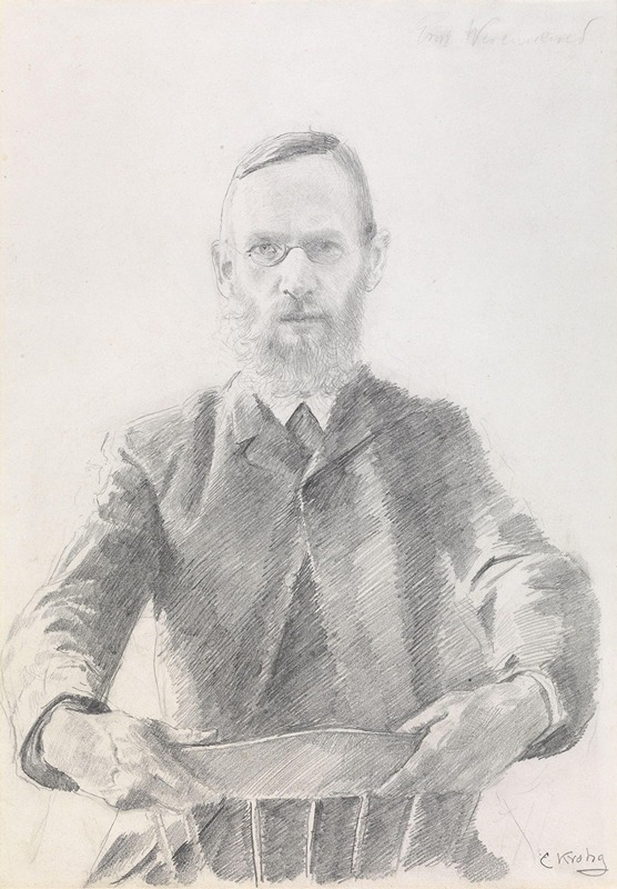 Erik Werenskiold by Кристиан Крох — digital art print download