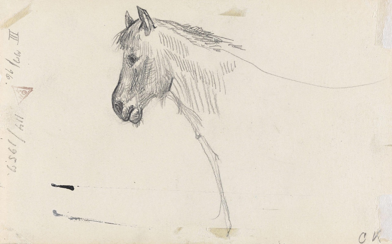 Hestehode by Christian Krohg — digital art print download