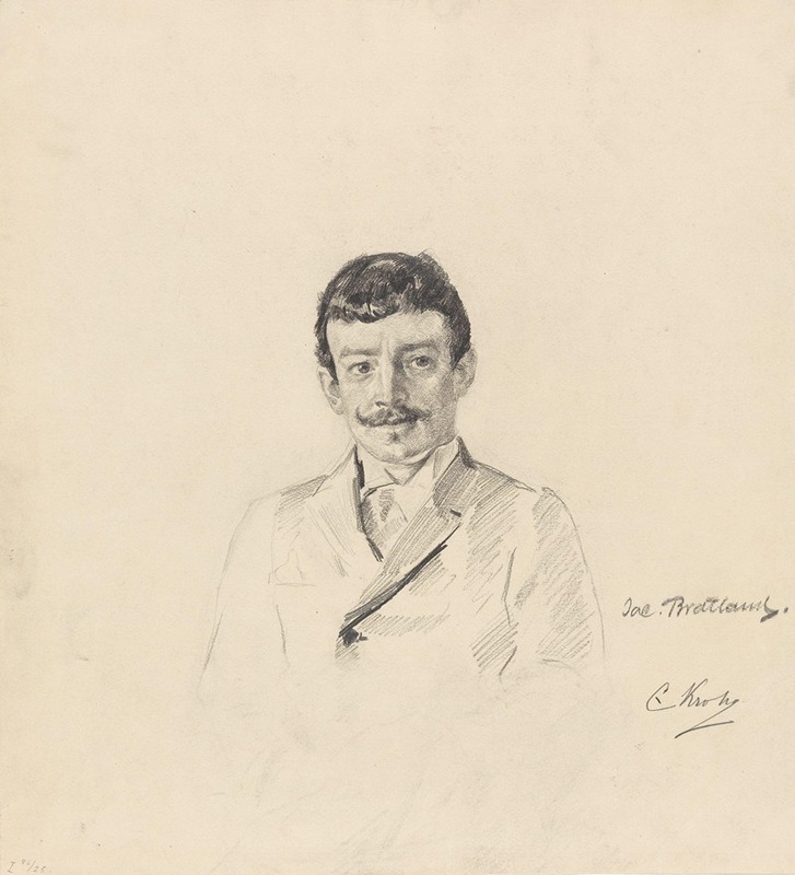 Jacob Bratland by Christian Krohg — digital art print download