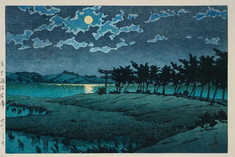 Мито, Хинума, Хируора by Кавасе Хасуи, 1946 — digital art print download