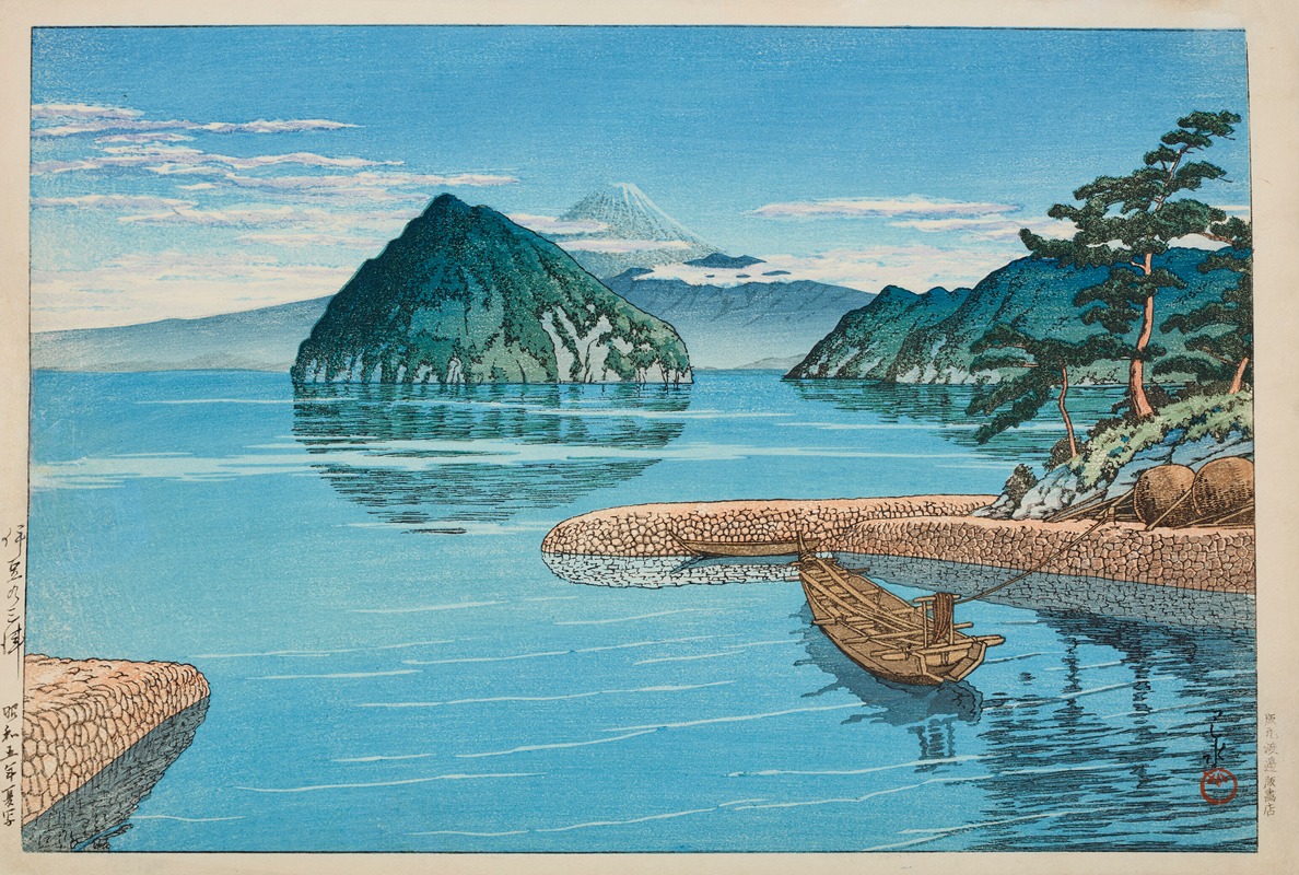 Мито, Идзу by Кавасе Хасуи, 1930 — digital art print download