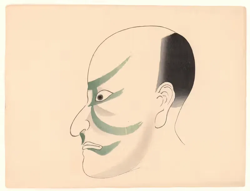 Kumadori sanjūnana zu Pl.36 — Ichikawa