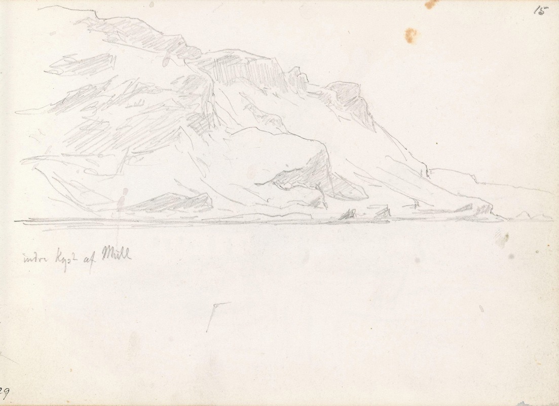 Kysten av Mull by Ханс Гуде, 1877 — digital art print download