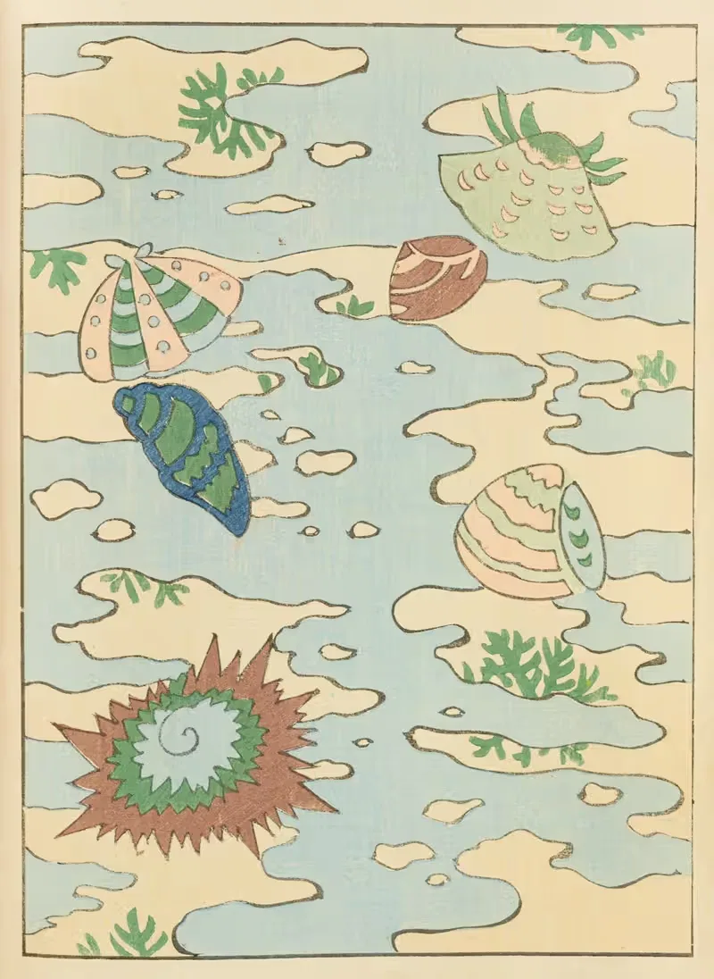 Шин-Бидзюцукаи Пл.034 by Фуруя Кодзин, 1901-1902 — digital art print download