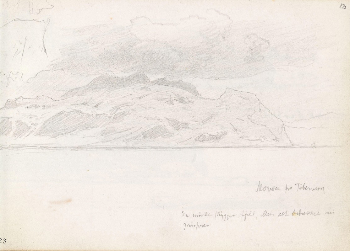 Morvern sett fra Tobermory by Ханс Гуде, 1877 — digital art print download
