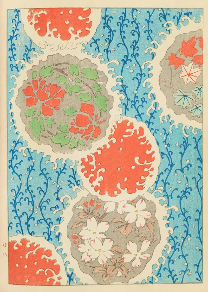 Shin-Bijutsukai Pl.078 by Furuya Kōrin, 1901-1902 — digital art print download